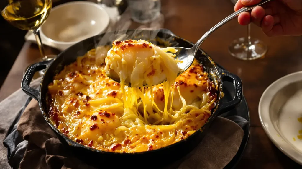 Gratin poireaux–Saint-Jacques : si facile à préparer, idéal pour un vrai repas de fête