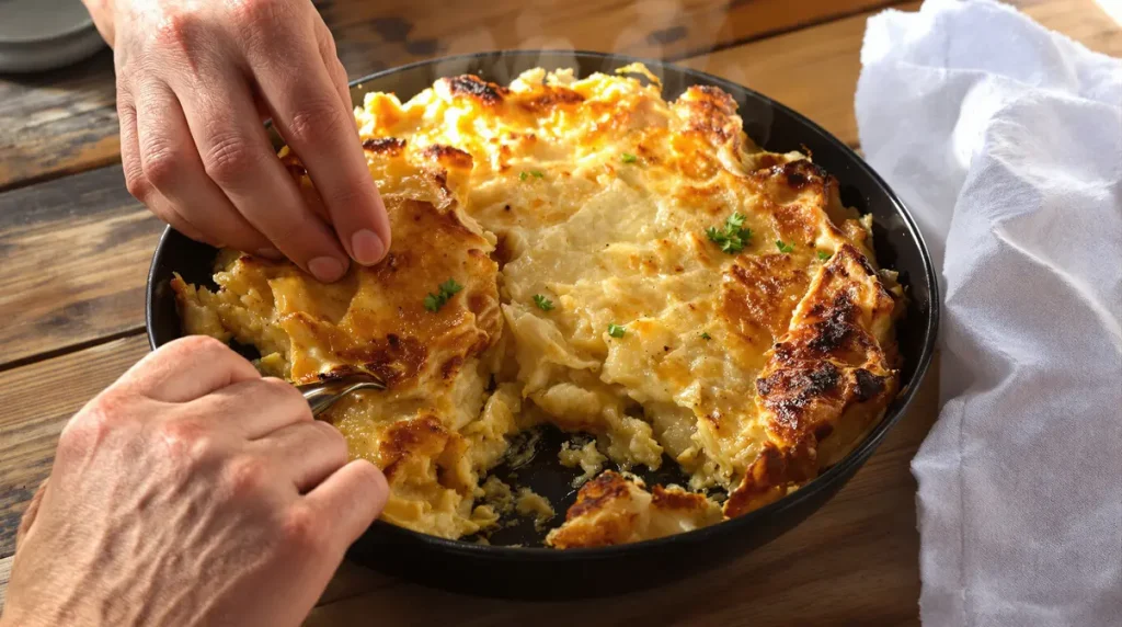 Le geste qui transforme tout : le gratin dauphinois fondant à souhait sans le noyer de crème