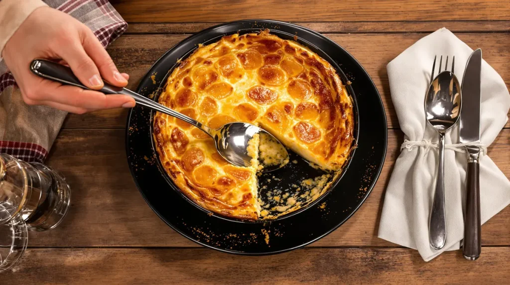 Marre des quiches ? Testez ce clafoutis pommes de terre-thon : un plat fondant, prêt en 5 minutes