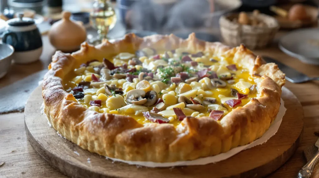 “Même les enfants ont adoré”, cette tarte rustique aux poireaux et au comté va régaler toute la famille !