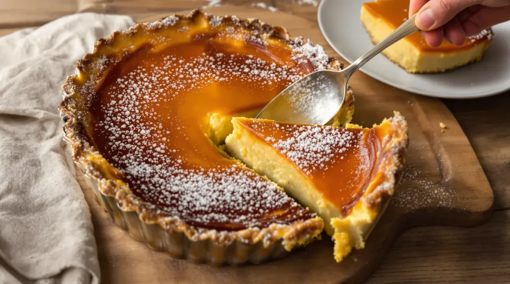 Plus rapide qu'un flan et aussi bon qu'en boulangerie : ma tarte fondante express, vraiment moelleuse et gourmande